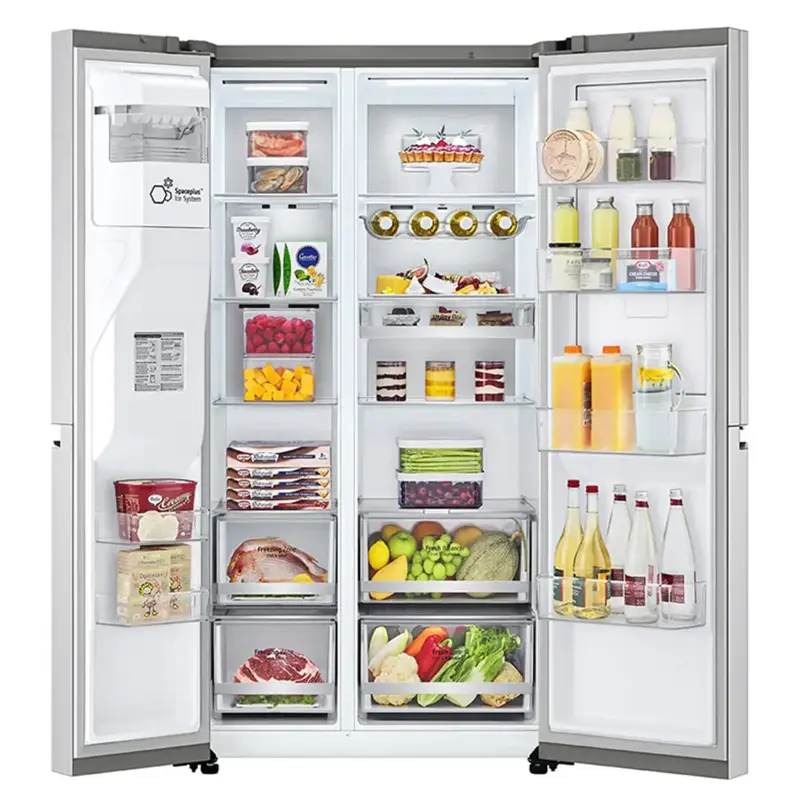 یخچال فریزر ساید الجی ظرفیت 30 فوت مدل J257