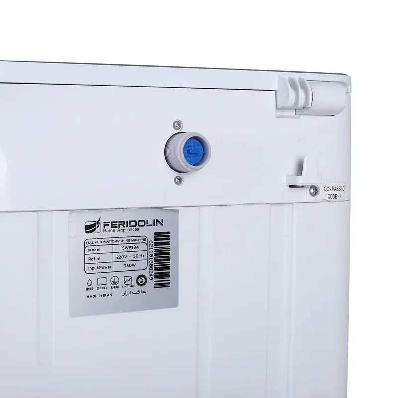 مینی واش اتومات فریدولین ظرفیت 3.8 کیلوگرم مدل SWF38A